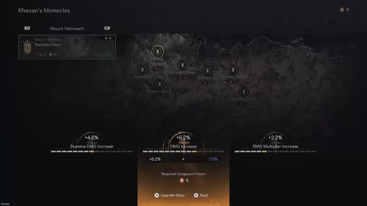 Come usare i punti di vendetta nel primo berserker Khazan