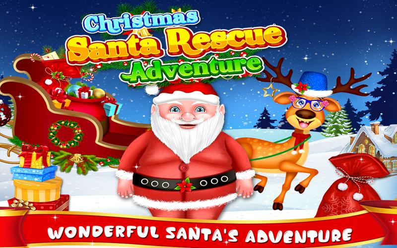 Christmas Santa Rescue Game Скриншот 0