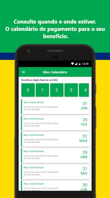 Schermata Meu Benefício Brasil 2