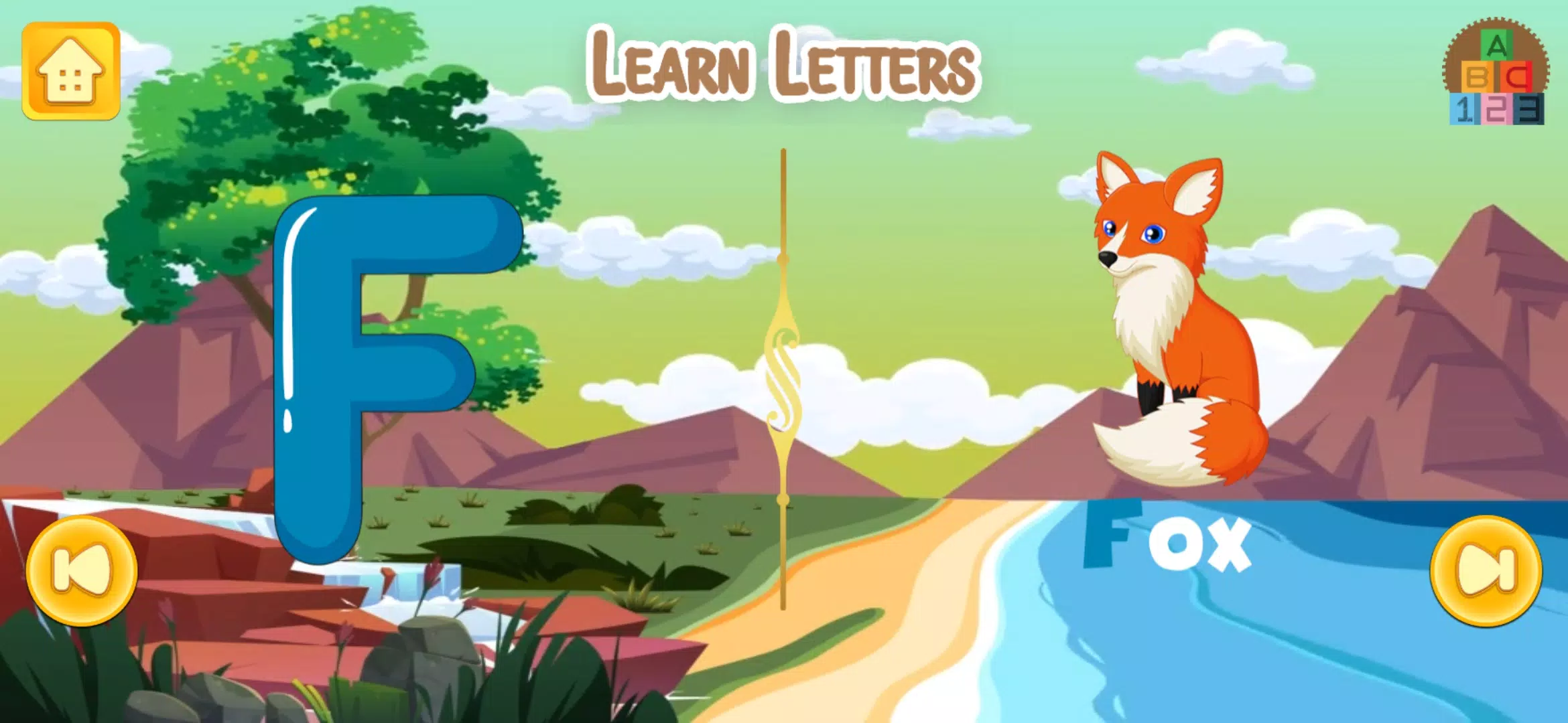 Learn numbers and letters स्क्रीनशॉट 1
