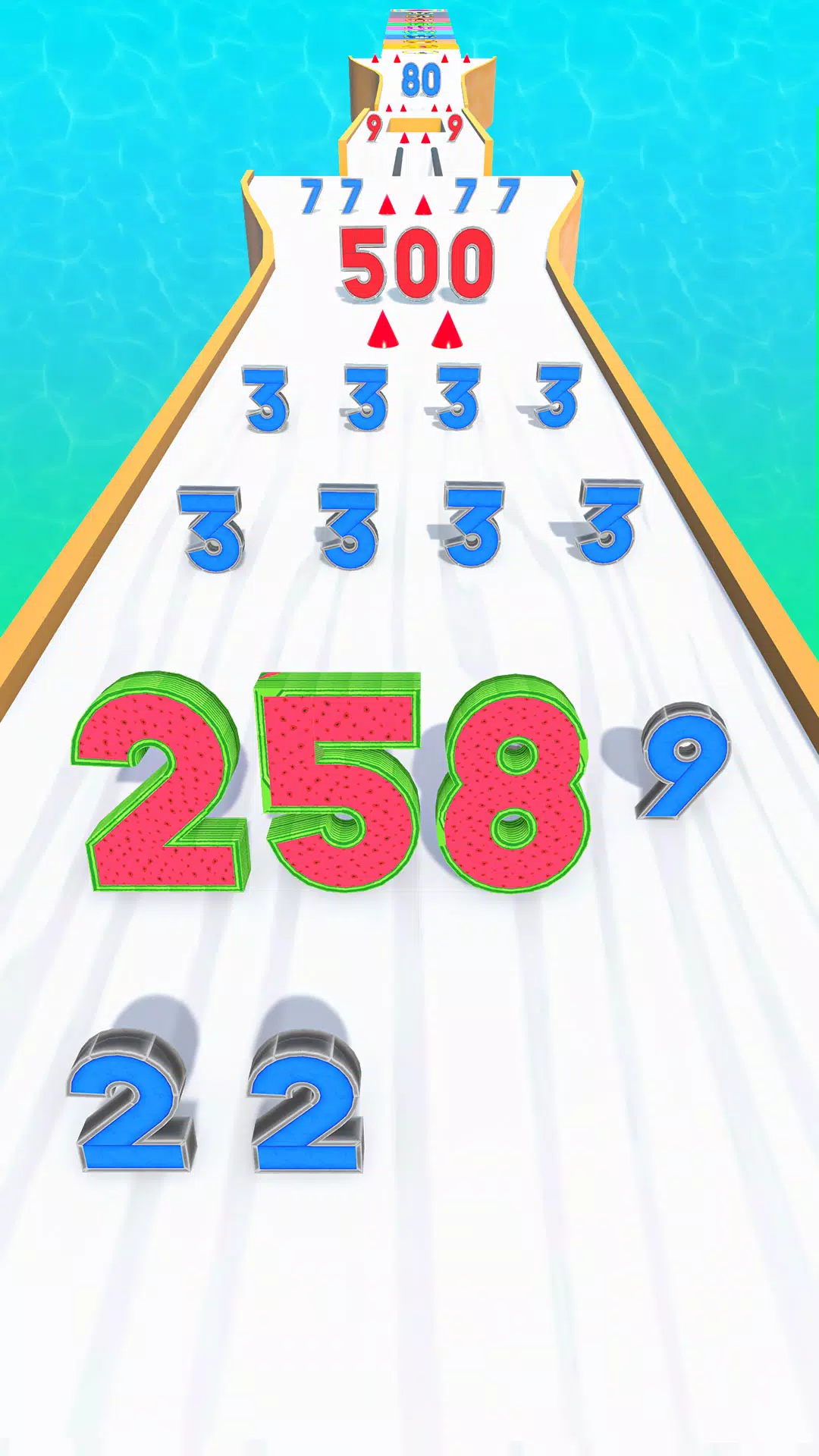Number Master Run 3D Games 스크린샷 3