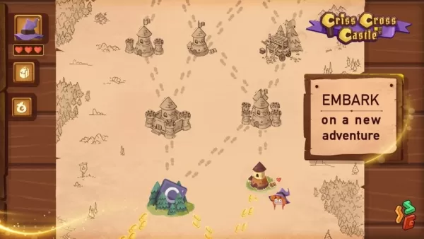 単語遊びの魔法が光る『クリス・クロス・キャッスル』ゲームリリース