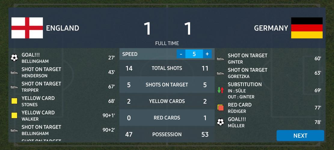 World Football Simulator スクリーンショット 3