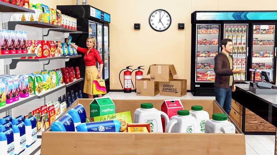 Supermarket Factory Simulator Captura de pantalla 2