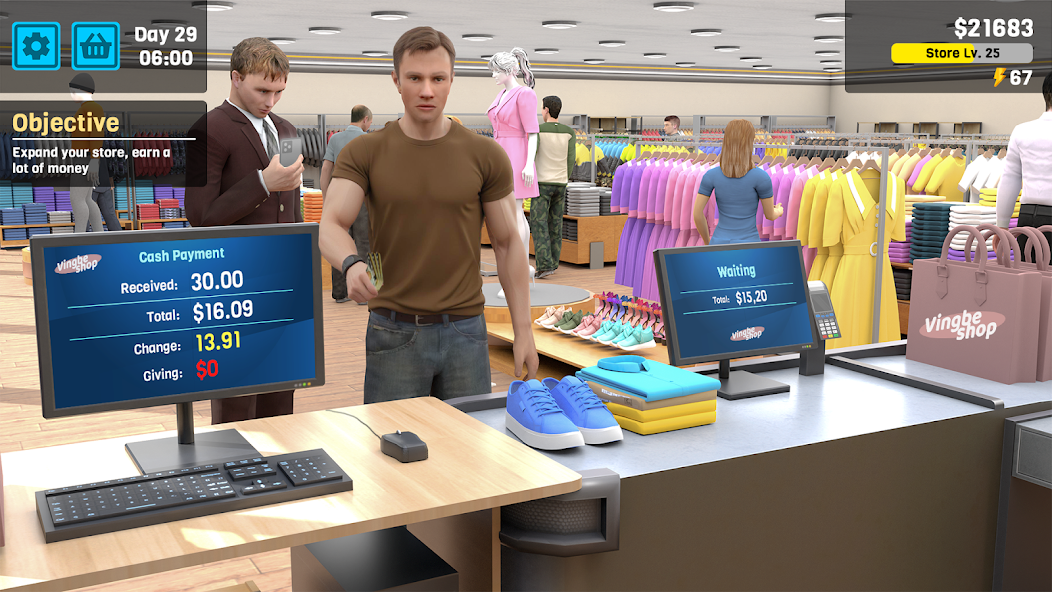 Clothing Store Simulator Mod应用截图第2张