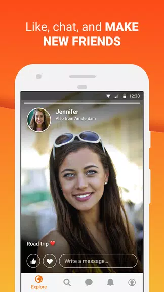 Zorpia - Chat with new people around the world Schermafbeelding 0