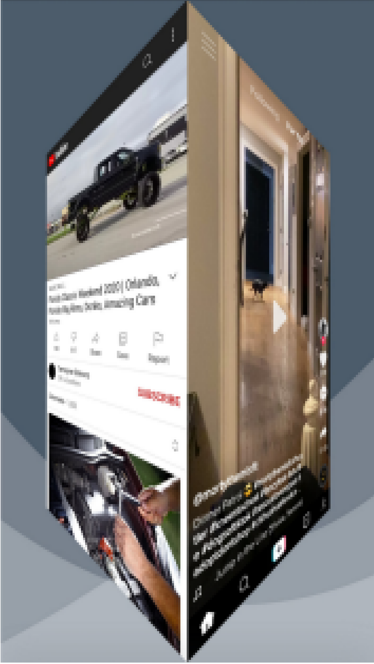 Social Networks 3D Media Cube应用截图第1张