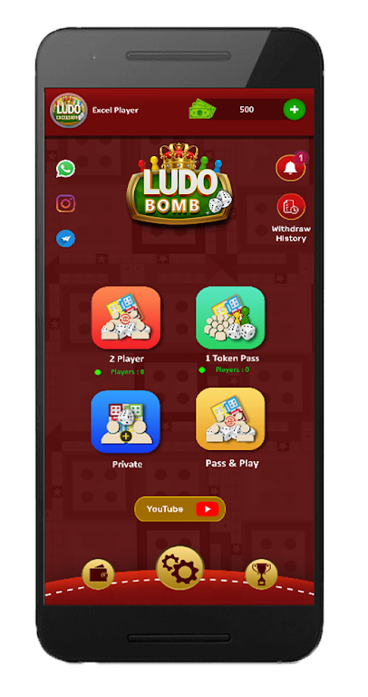 Schermata Ludo Bomb 0