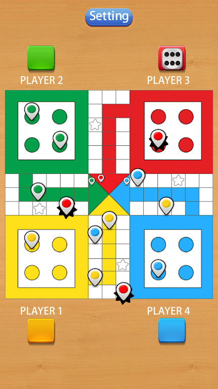 Ludo League Game:Roll the dice Captura de pantalla 1