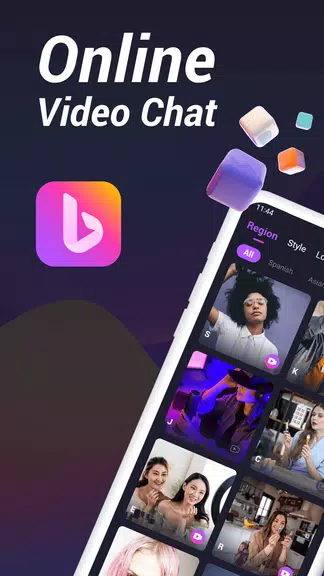 Bazar- Live Video Chat Captura de tela 0
