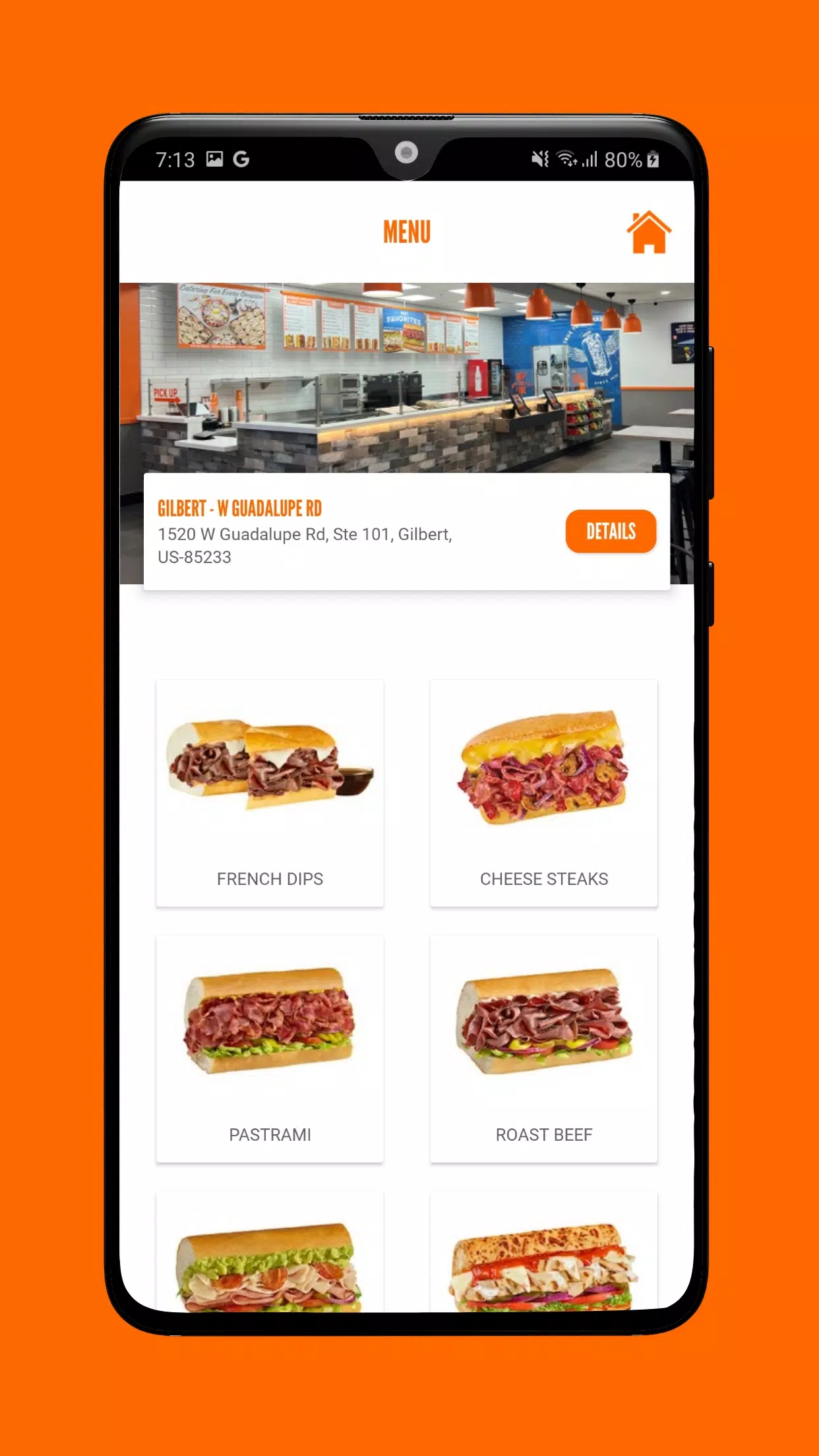 TOGO's Sandwiches スクリーンショット 3