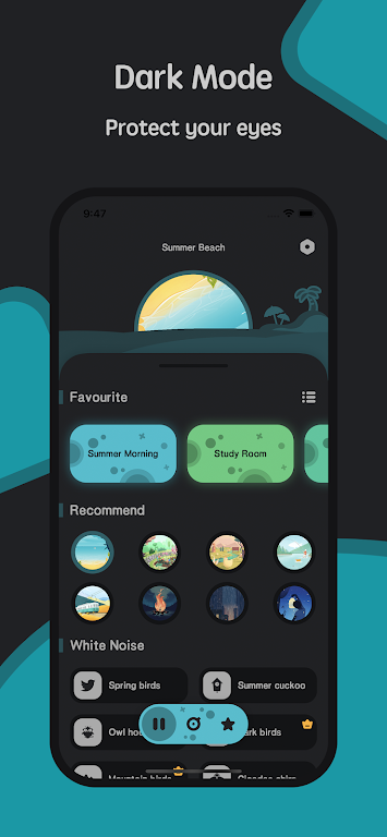 White Noise for Sleep Relax Mod স্ক্রিনশট 1