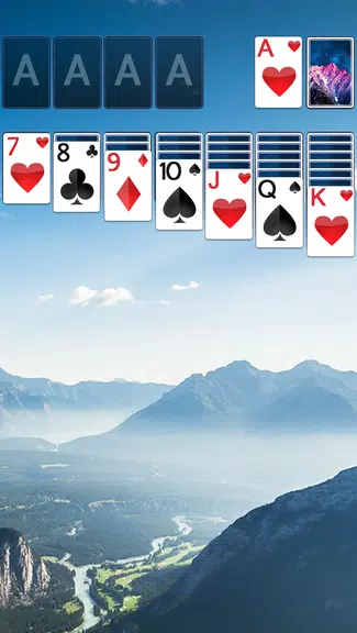 Solitaire Mountain Top Theme Zrzut ekranu 0