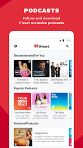 iHeart: Radio, Podcasts, Music ဖန်သားပြင်ဓာတ်ပုံ 3
