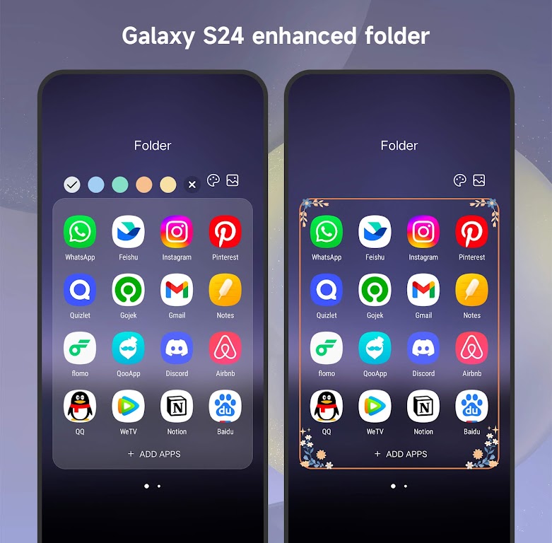Cool S24 Launcher Galaxy OneUI Mod ภาพหน้าจอ 1