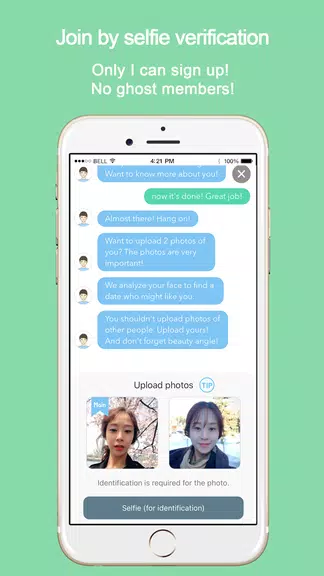 WowU– Face recognition Dating, Meet Singles & Chat Captura de tela 2