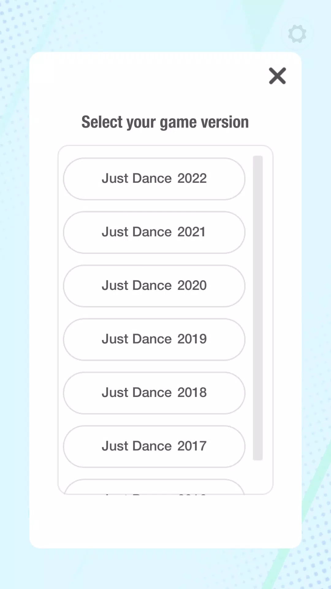 Schermata Just Dance Controller 2