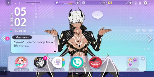 Otome Games Obey Me! NB Captura de pantalla 1