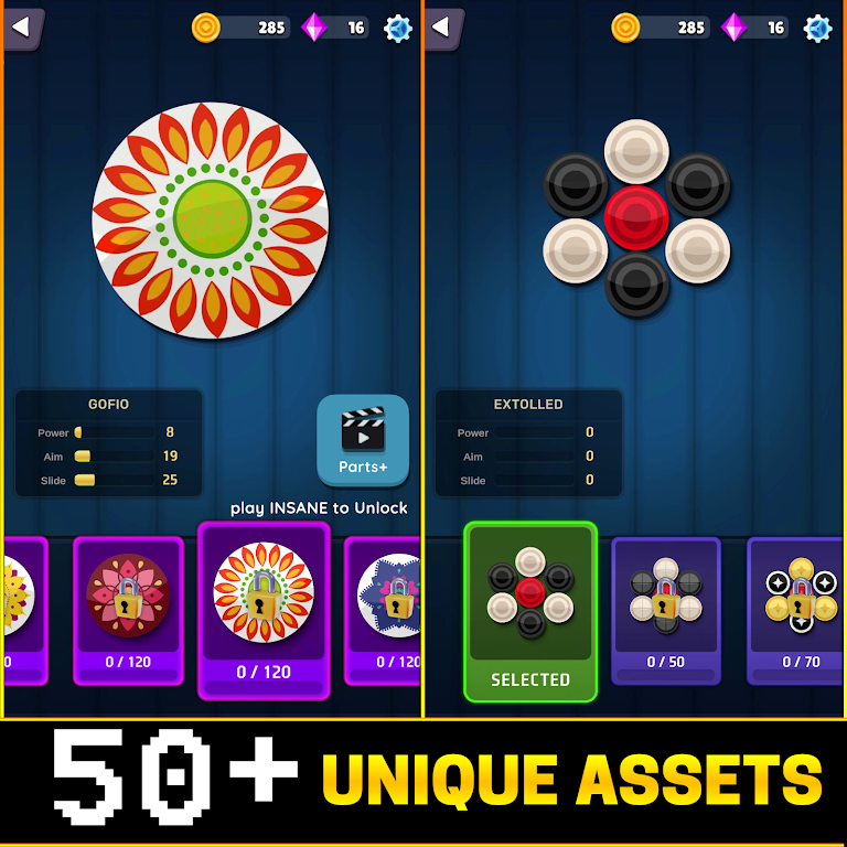 Schermata Carrom Offline : Pool City 2