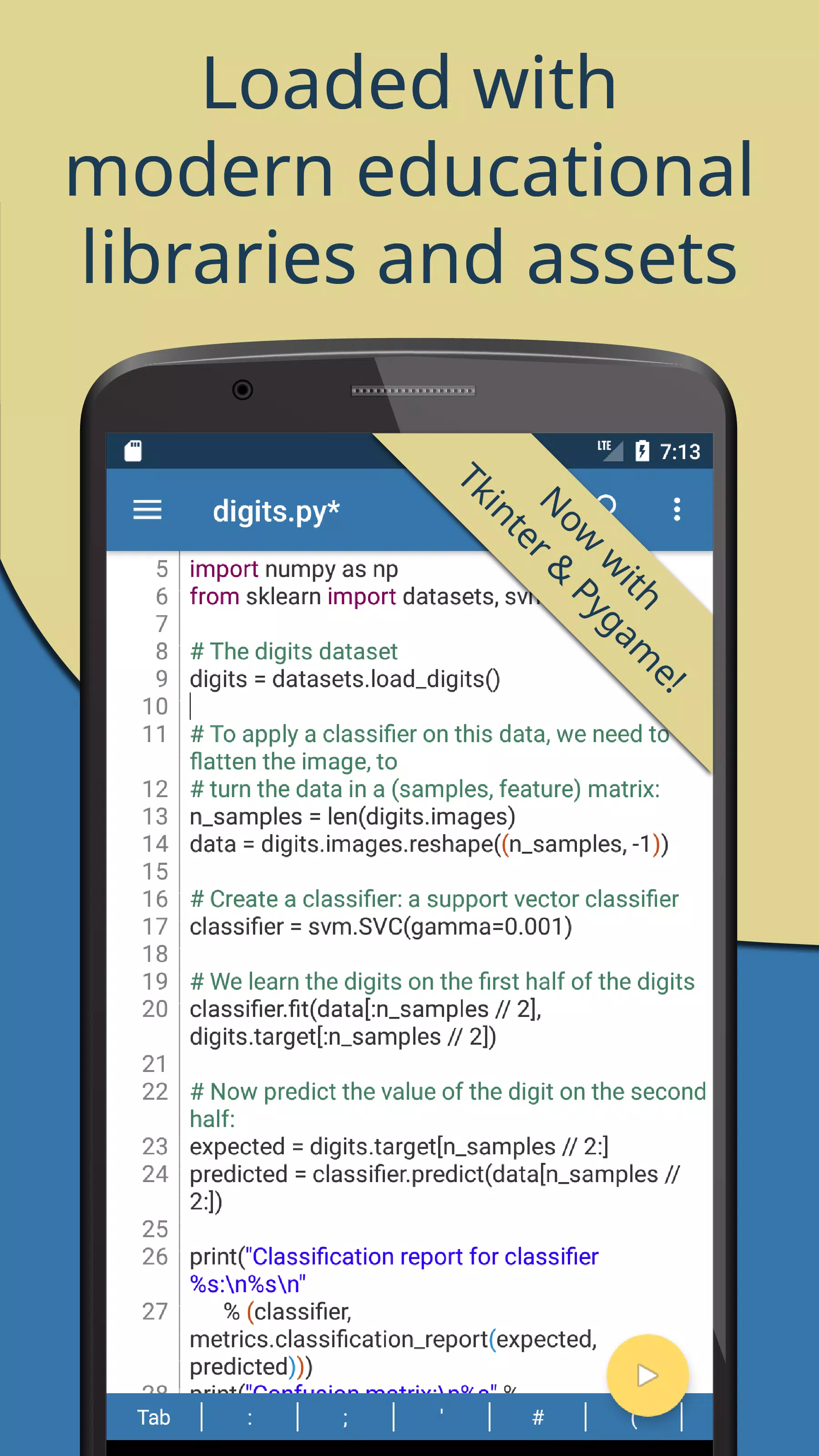 Pydroid 3 - IDE for Python 3 स्क्रीनशॉट 0