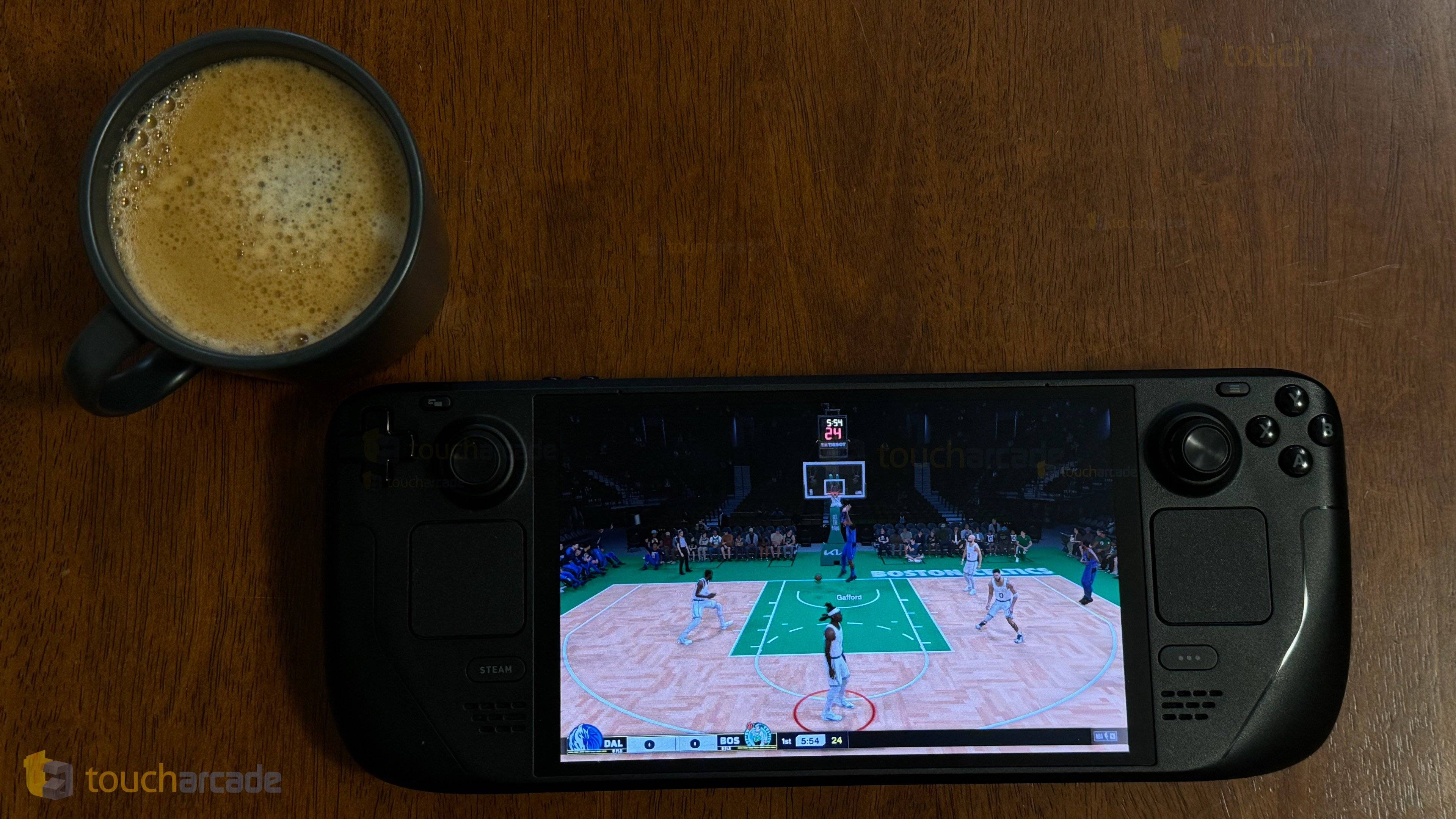 Capture d'écran du pont à vapeur NBA 2K25