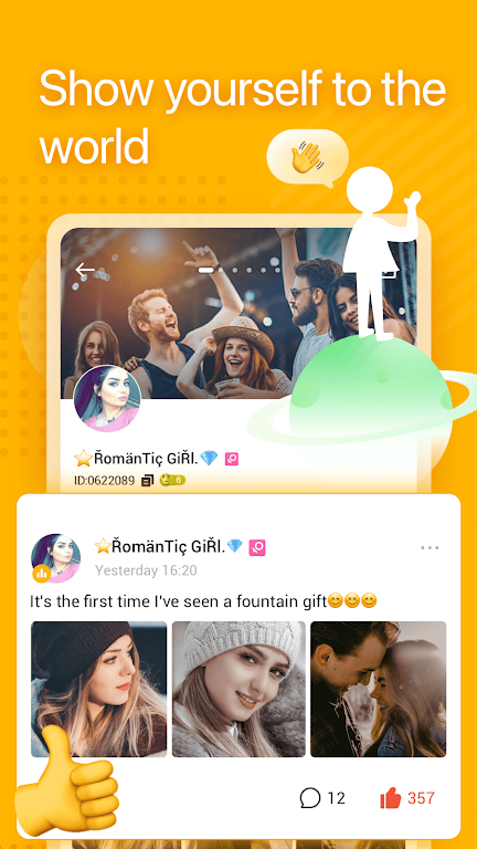Echo: Live Voice Chat Room APP Capture d'écran 1
