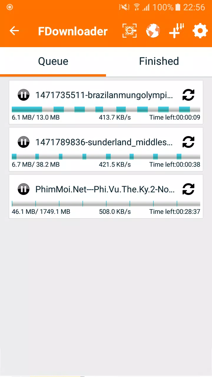 FDownloader স্ক্রিনশট 2