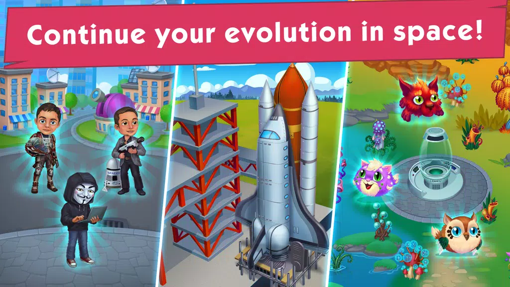 Schermata Game of Evolution: Idle Clicke 2