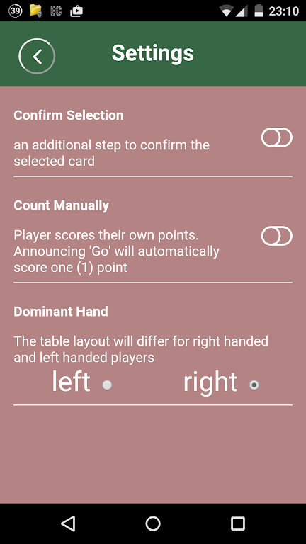 Cribbage The Game Скриншот 1