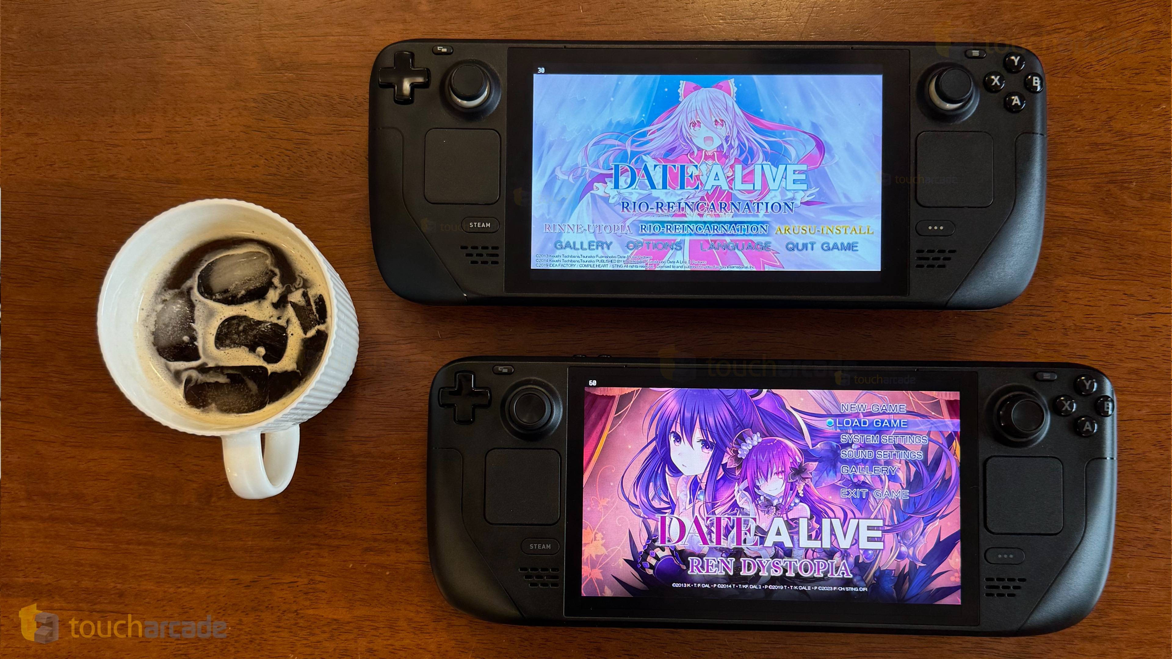 Date A en direct: Ren Dystopia Steam Deck Capture d'écran