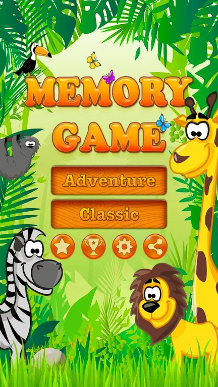 Memory Game Animals Ekran Görüntüsü 0