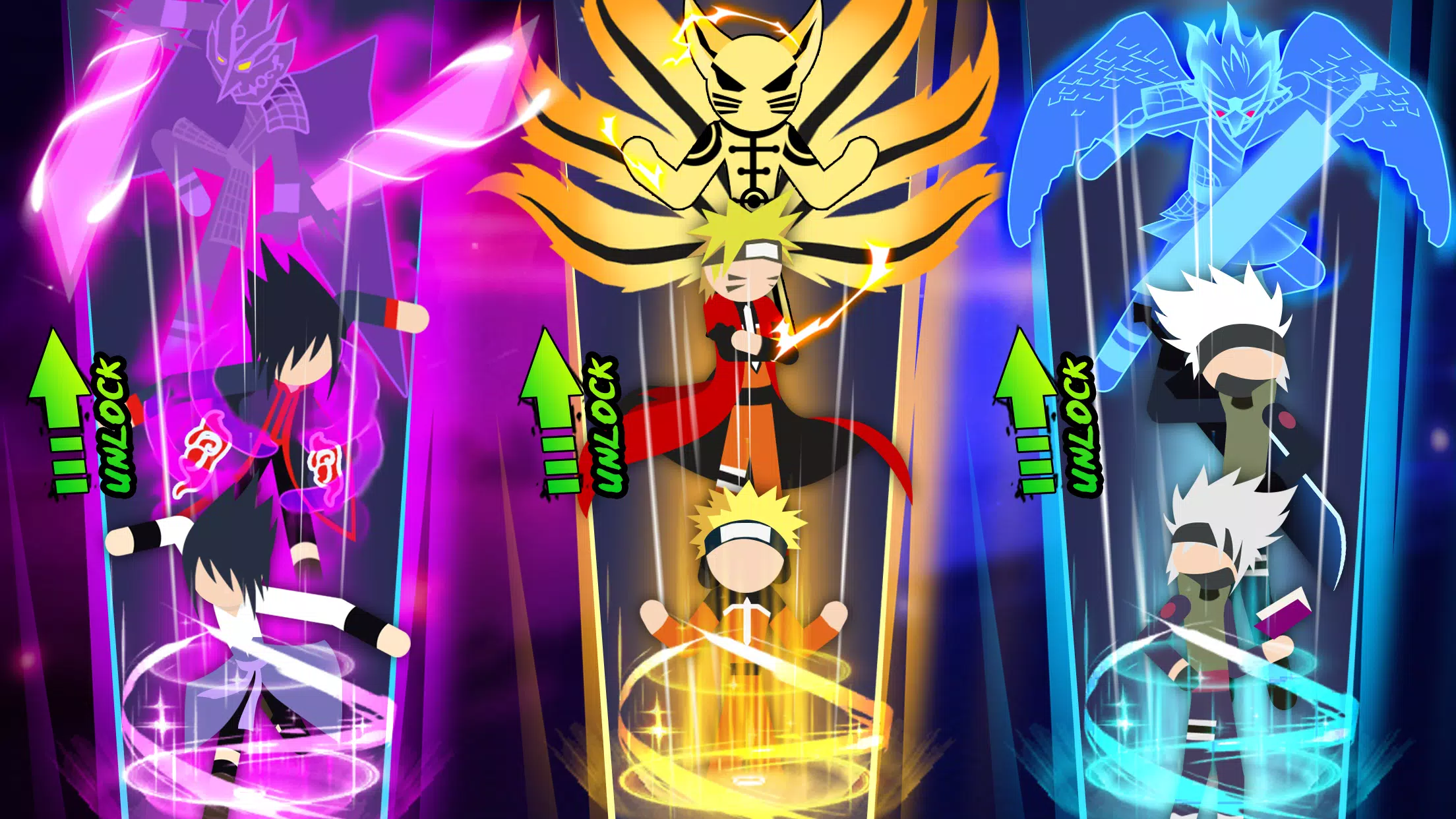 Stick Ninja - 3v3 Battle應用截圖第2張