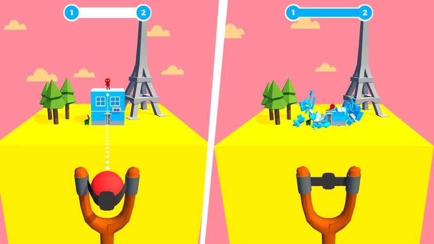 Slingshot Smash: Tiro ao Alvo Captura de tela 3