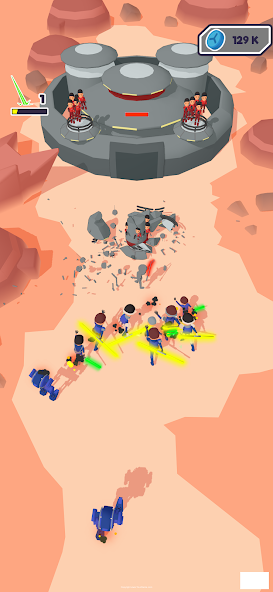 Space Army: Universe Clash Mod ภาพหน้าจอ 3