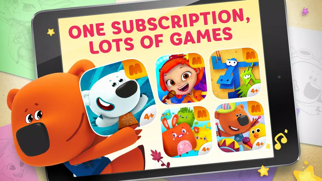 Be-be-bears - Creative world Tangkapan skrin 0