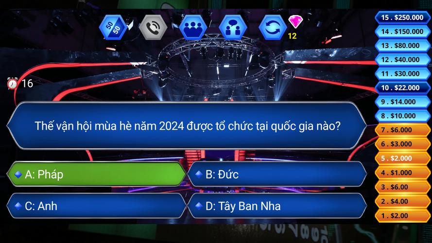 Ai Là Triệu Phú 4.0 Captura de tela 1