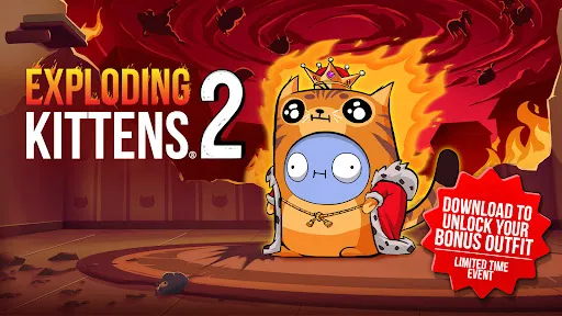 Exploding Kittens 2 スクリーンショット 1