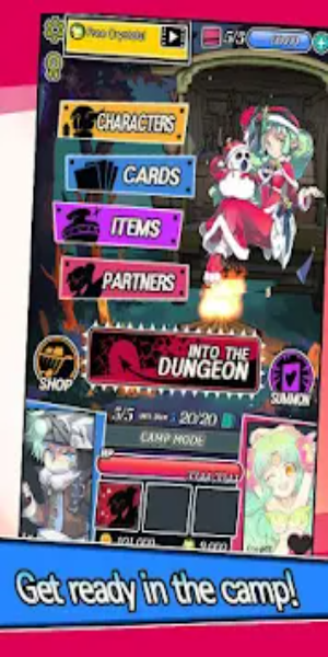 Dungeons und Mädels Karten-RPG Screenshot 1