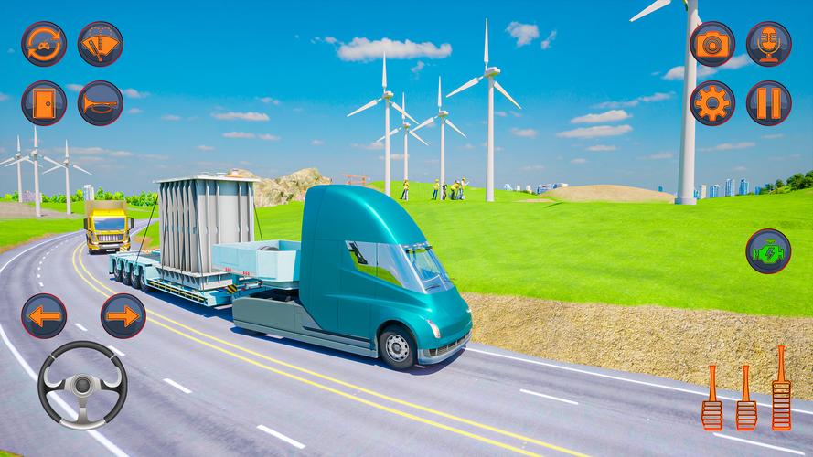 US Cargo Truck Games 3D Captura de pantalla 1