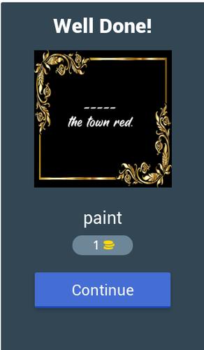 Fill in the Blank Word Quiz Capture d'écran 1