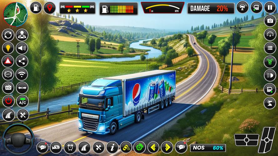 Truck Simulator: Driving Games 스크린샷 3