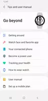 Galaxy Wearable (Samsung Gear) Ảnh chụp màn hình 2