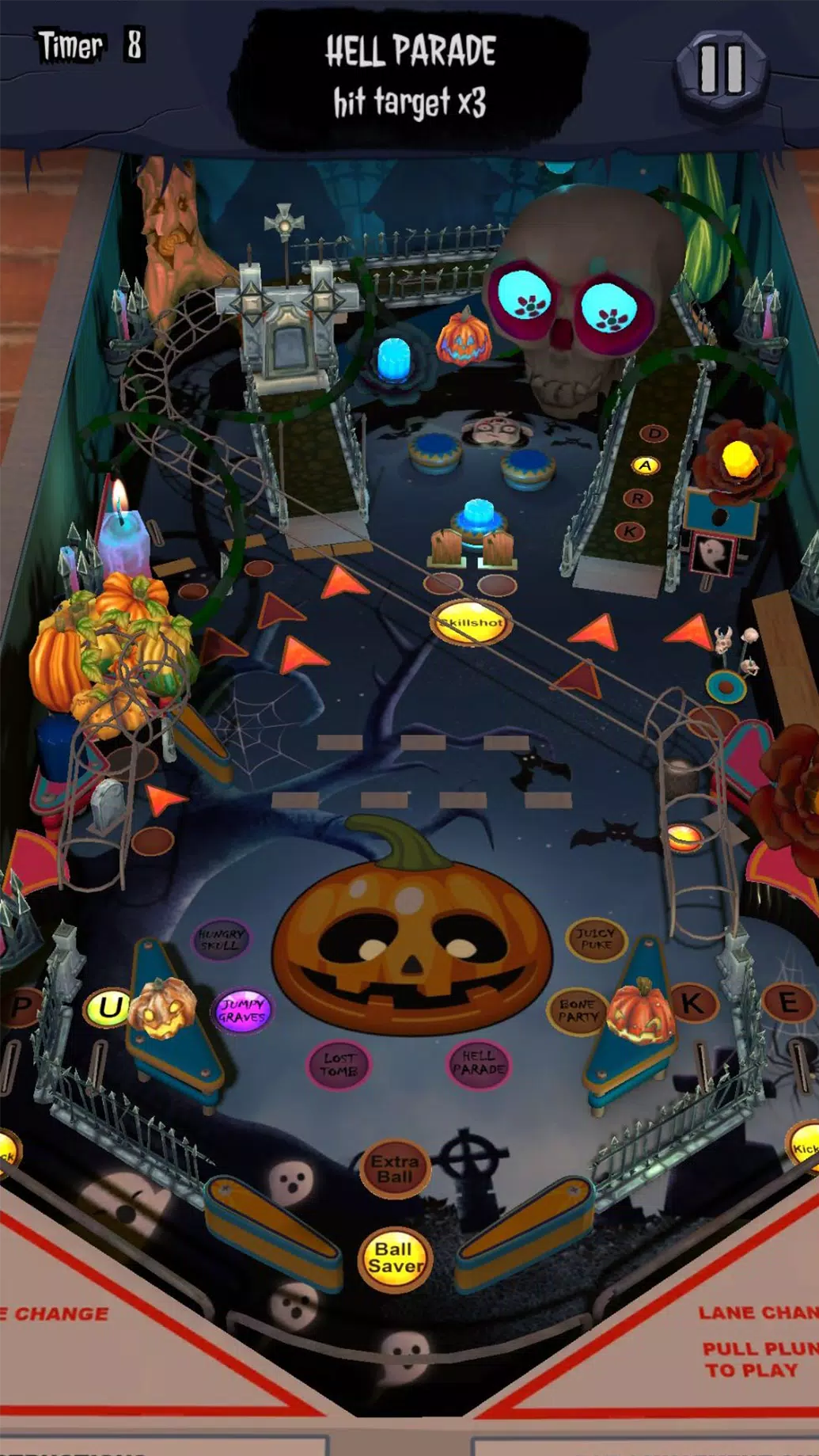 Halloween Pinball Tangkapan skrin 1