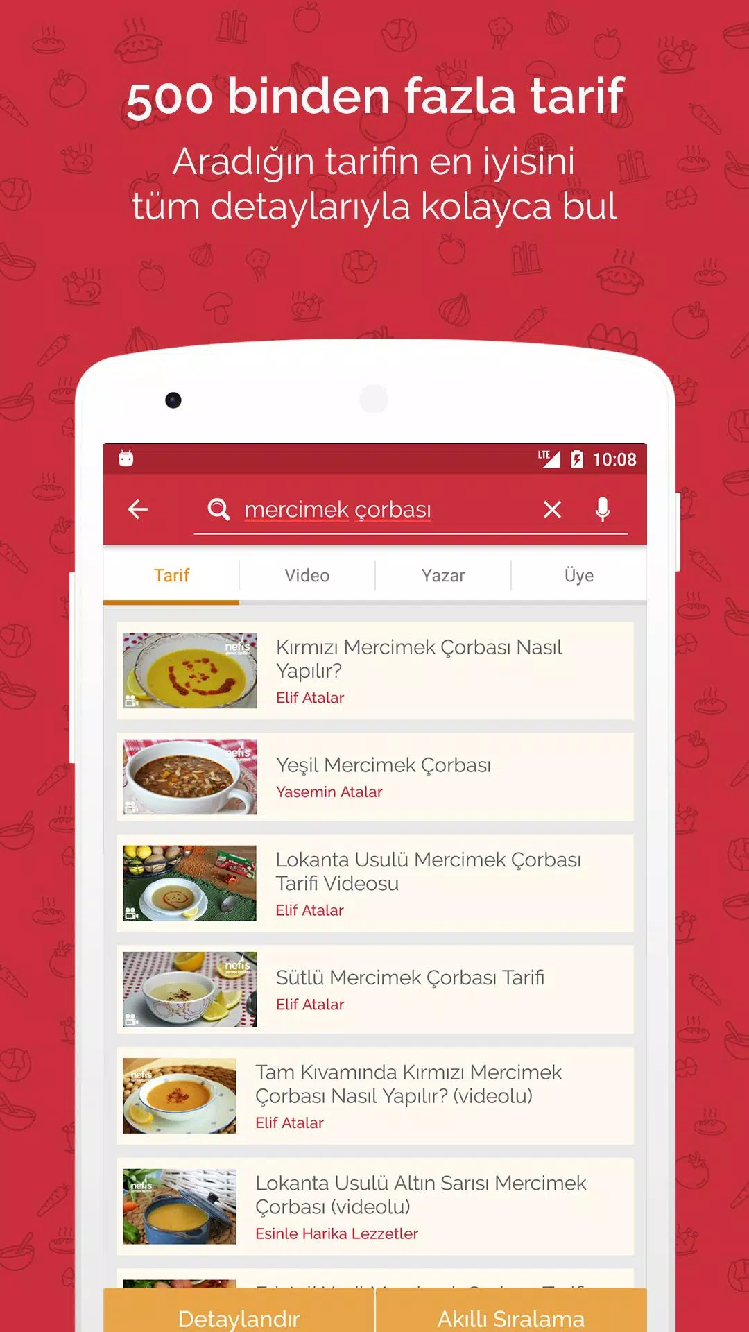 Nefis Yemek Tarifleri স্ক্রিনশট 3