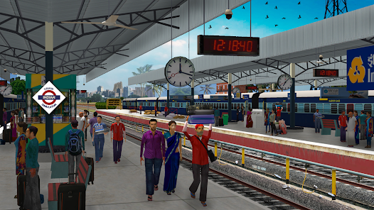 Indian Train Simulator Mod Capture d'écran 0