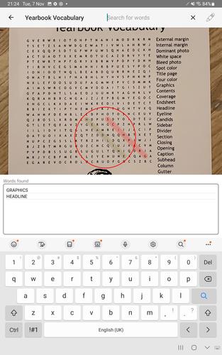 Word Search Scanner and Solver應用截圖第0張