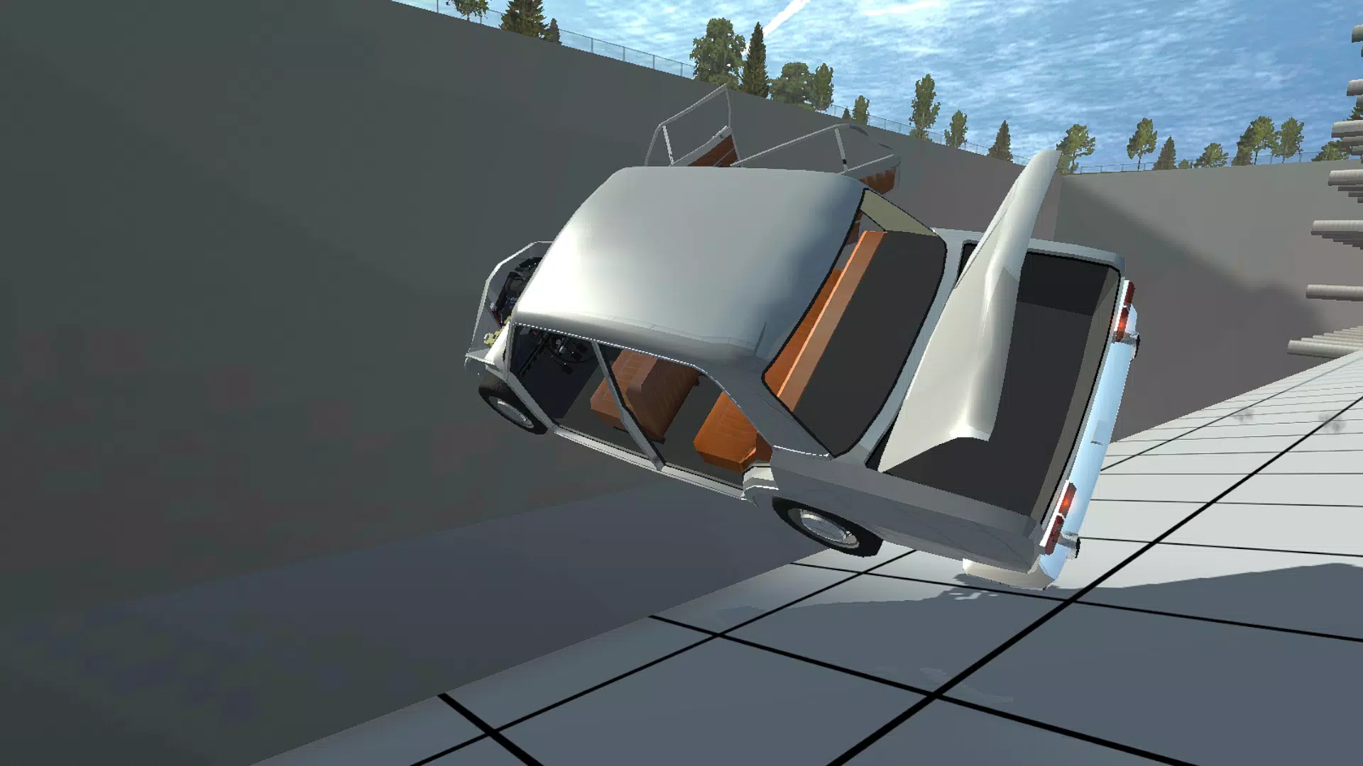 Simple Car Crash Physics Sim Captura de tela 1