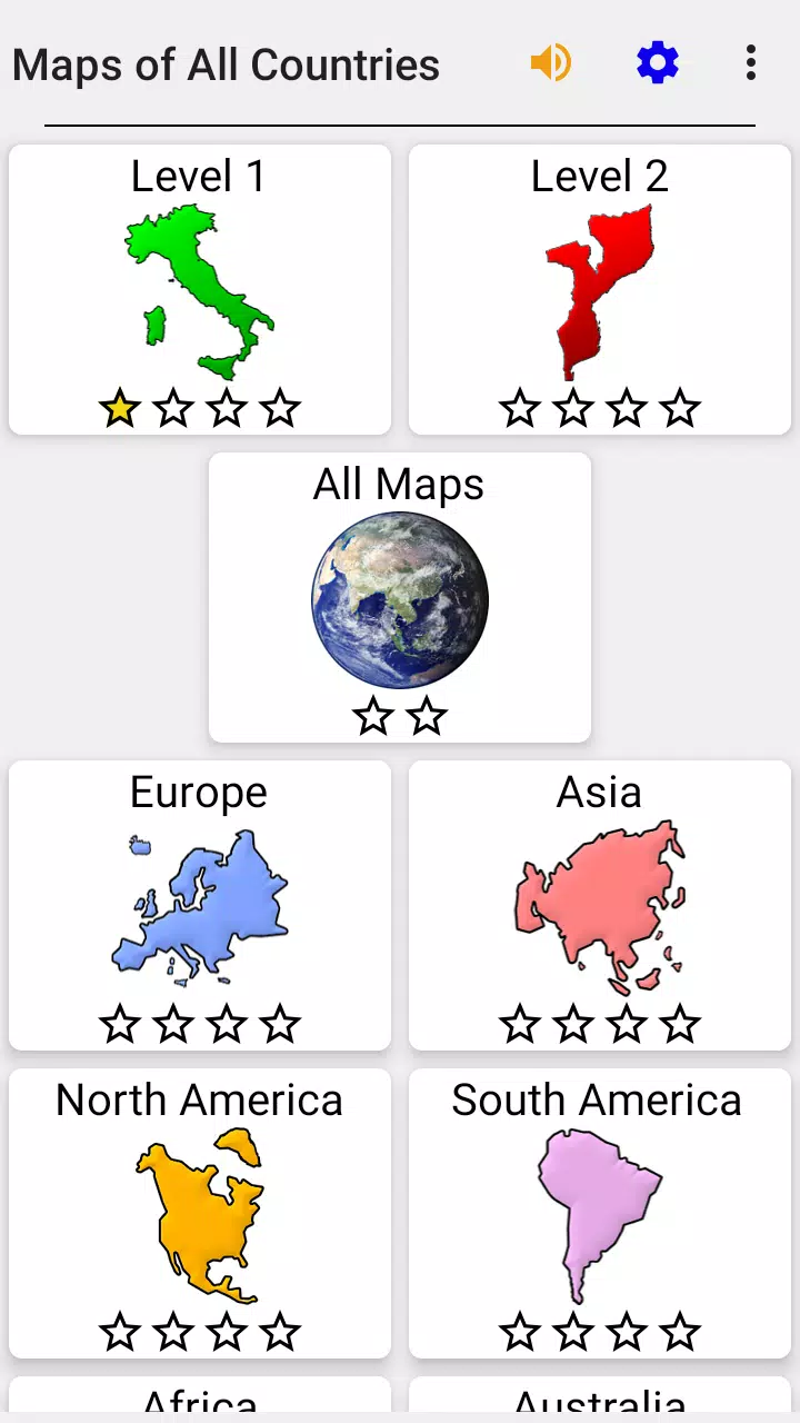 Maps of All Countries Geo-Quiz应用截图第2张