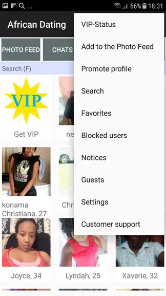 African Dating, chat, dates ဖန်သားပြင်ဓာတ်ပုံ 1