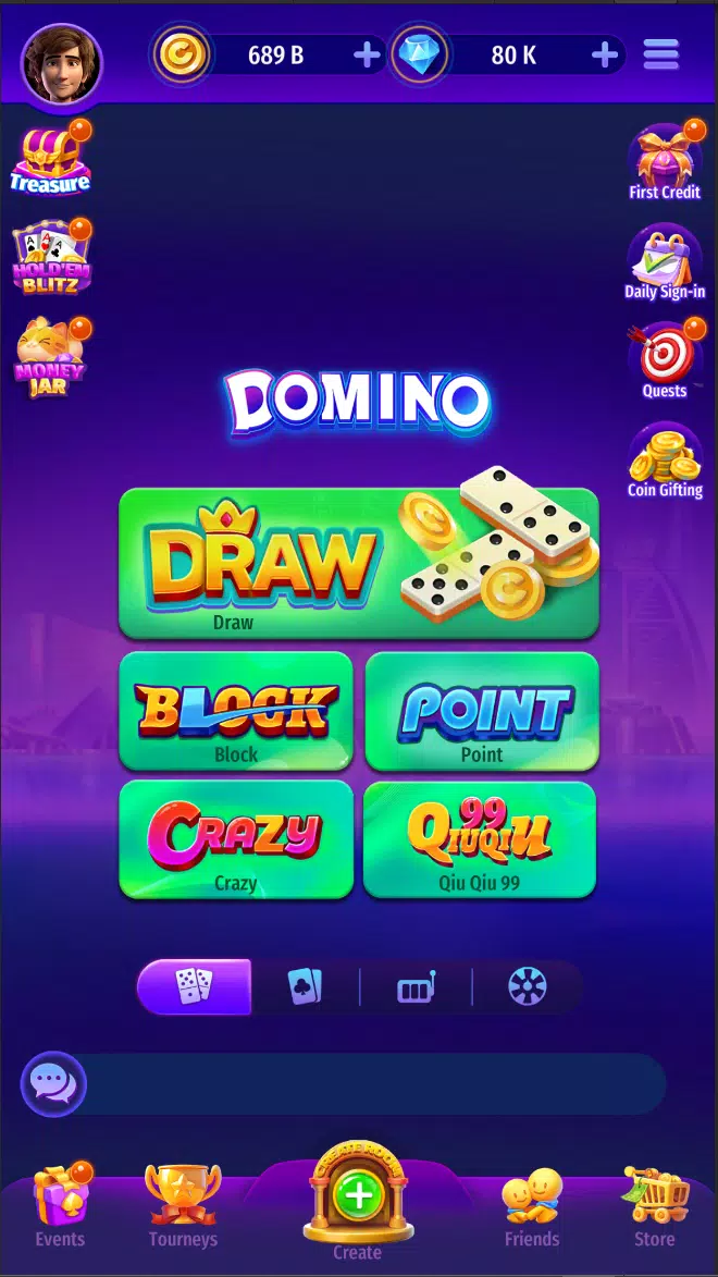 Schermata Domino Hub 0